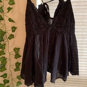Summery Free People babydoll top